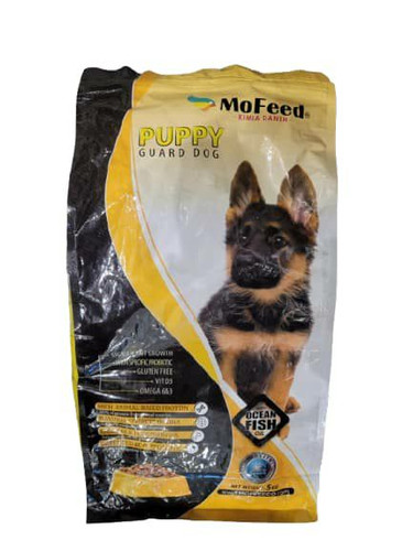 ذای خشک مفید Puppy Guard Dog برای تولهسگهای نژاد متوسط و بزرگ با پروتئین بالا و امگا ۳